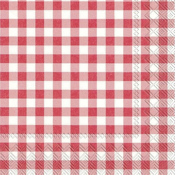 IHR Luncheon Napkin 20 Pack Taverna Red