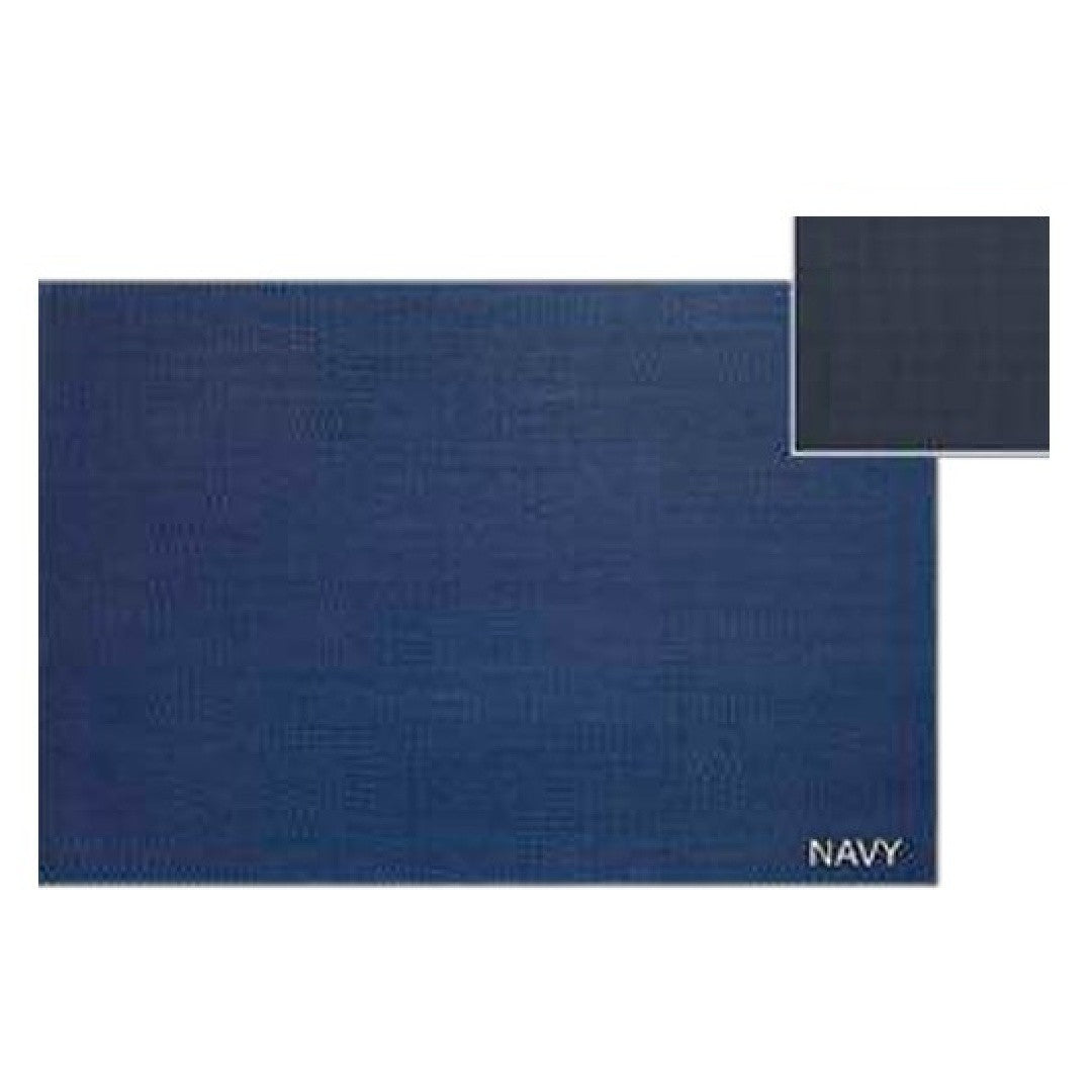 Tate Placemat 17" x 12" Navy Blue - iQ living