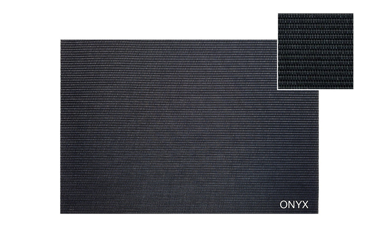 Tate Placemat 17" x 12" Onyx - iQ living