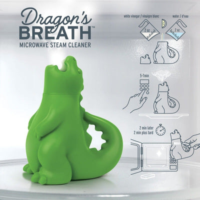 Fred Dragon's Breath Microwave Steam Cleaner