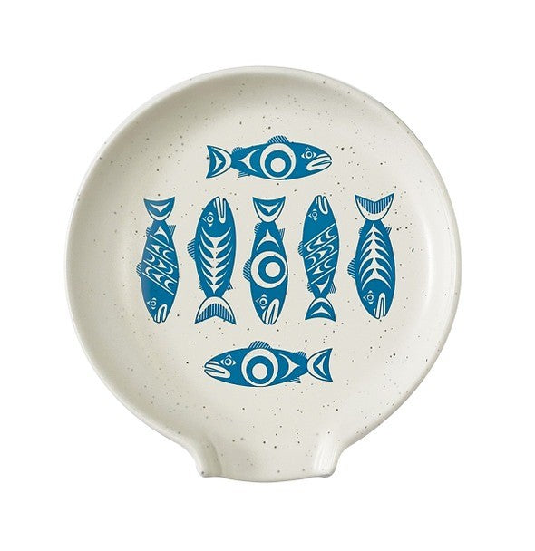 Native Northwest Spoon Rest Salmon In The Wild