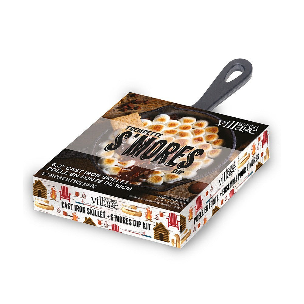 Gourmet du Village Campfire Snacks S’mores Dip Skillet