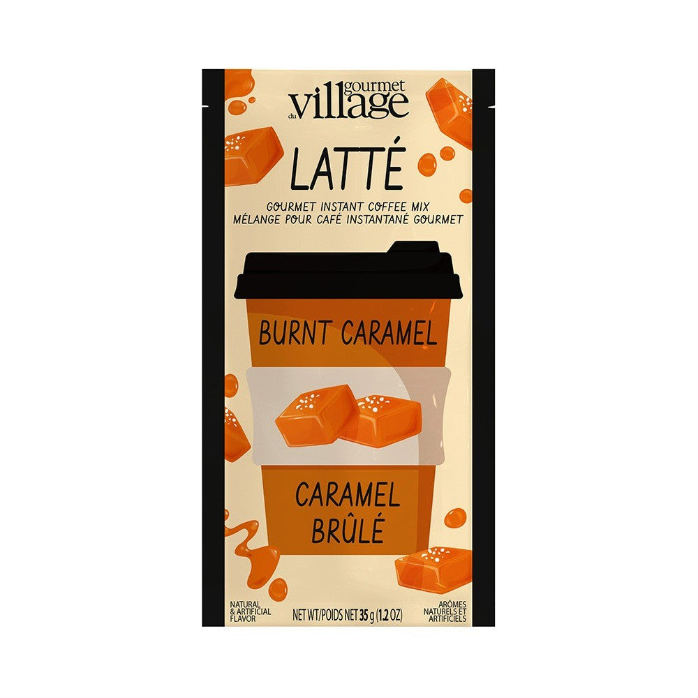Gourmet du Village Latte Burnt Caramel Instant Coffee