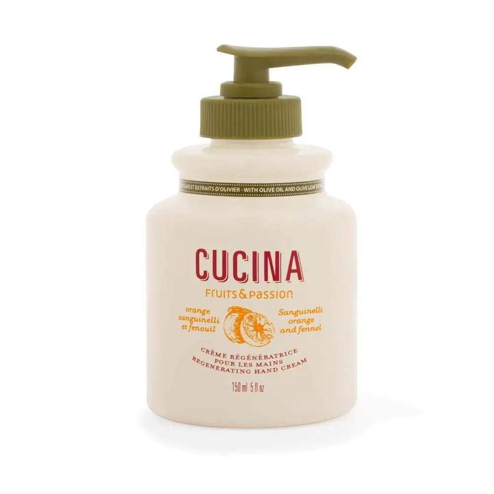Fruits & Passion Cucina Hand Cream 150ml - Orange Sanguinelli & Fennel