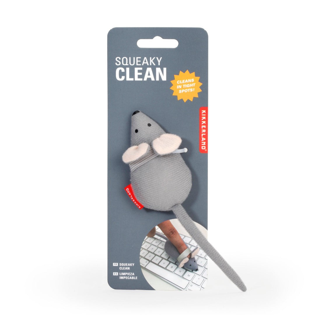 Kikkerland Squeaky Clean Mouse