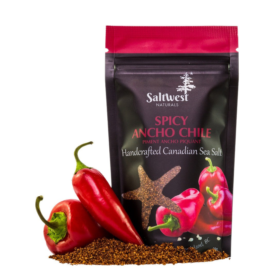 SaltWest Naturals Organic Spicy Ancho Sea Salt 40g