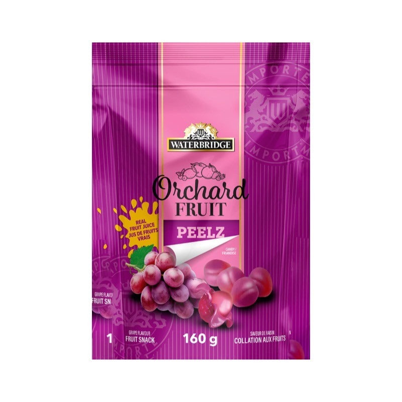 Waterbridge Orchard Fruit Peelz Grape 160g