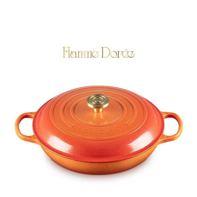 Le Creuset Limited Edition Flamme Dorée Braiser 3.5L