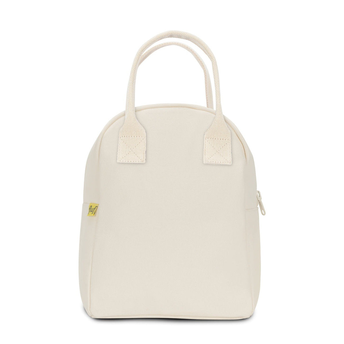 Fluf Zipper Lunch Bag - Natural