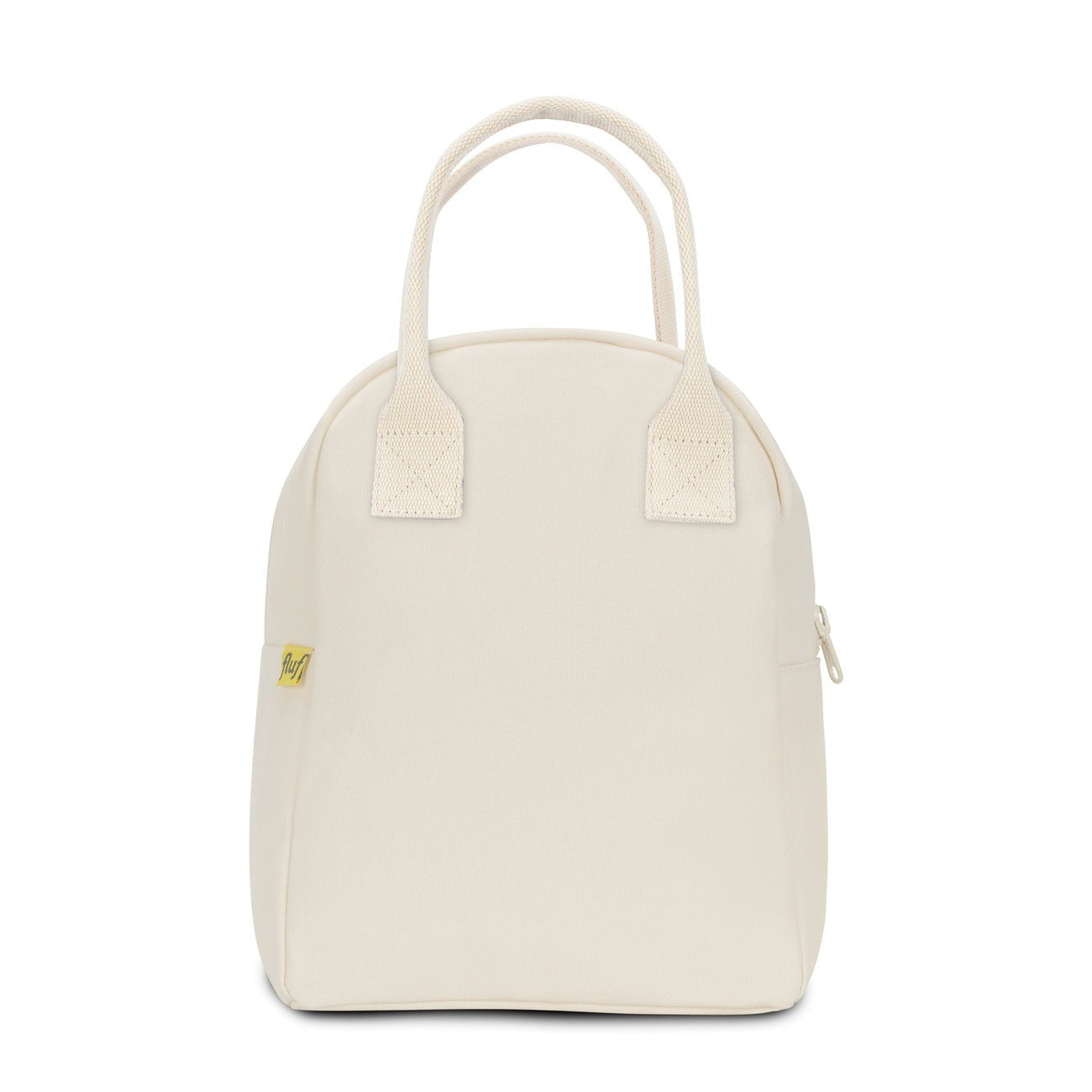 Fluf Zipper Lunch Bag - Natural