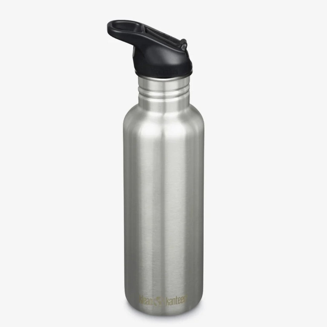 Klean Kanteen Classic Bottle 27oz - Flip Seal Sport Cap & Straw
