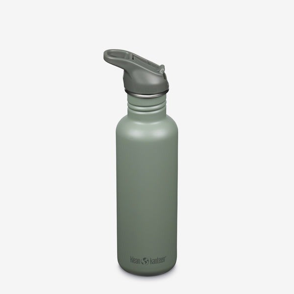 Klean Kanteen Classic Bottle 27oz - Flip Seal Sport Cap & Straw