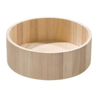 iDesign EcoWood Natural Wood Turntable 10.5"