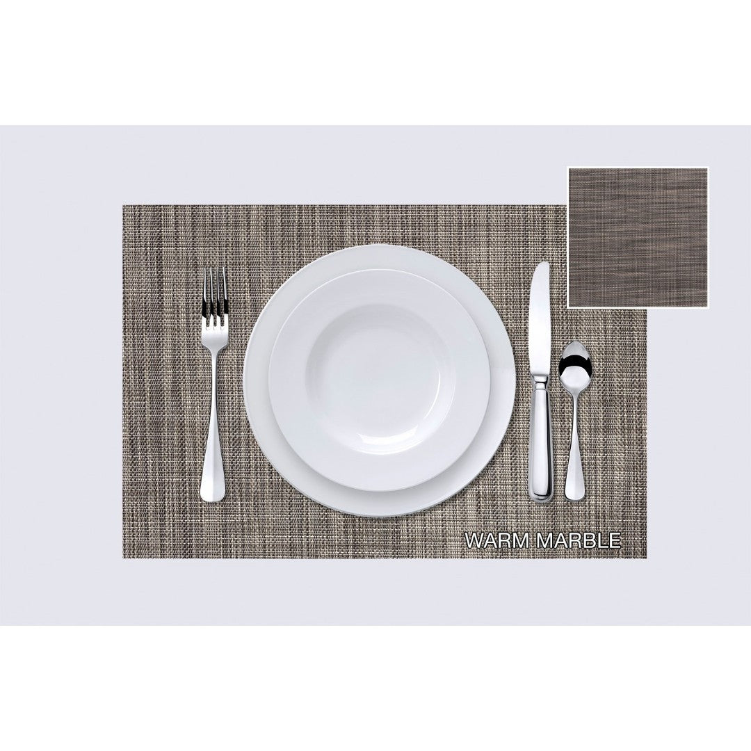 Tate Placemat 17" x 12" Warm Marble