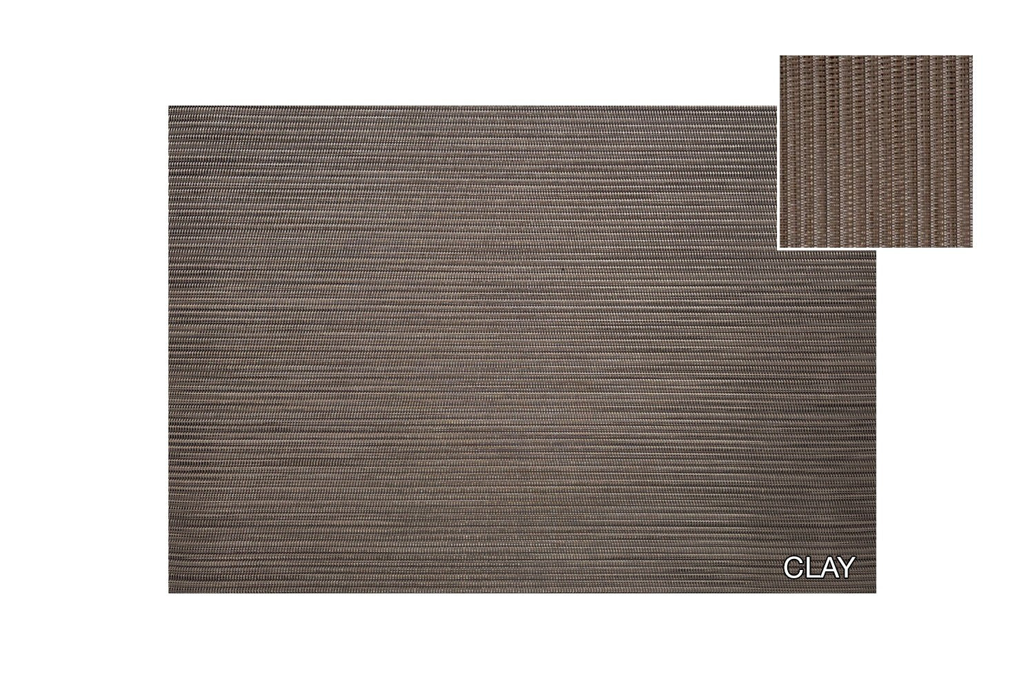 Tate Placemat 17" x 12" Clay - iQ living