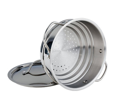 Meyer Classic Stainless Steel Steamer With Lid 2.7L