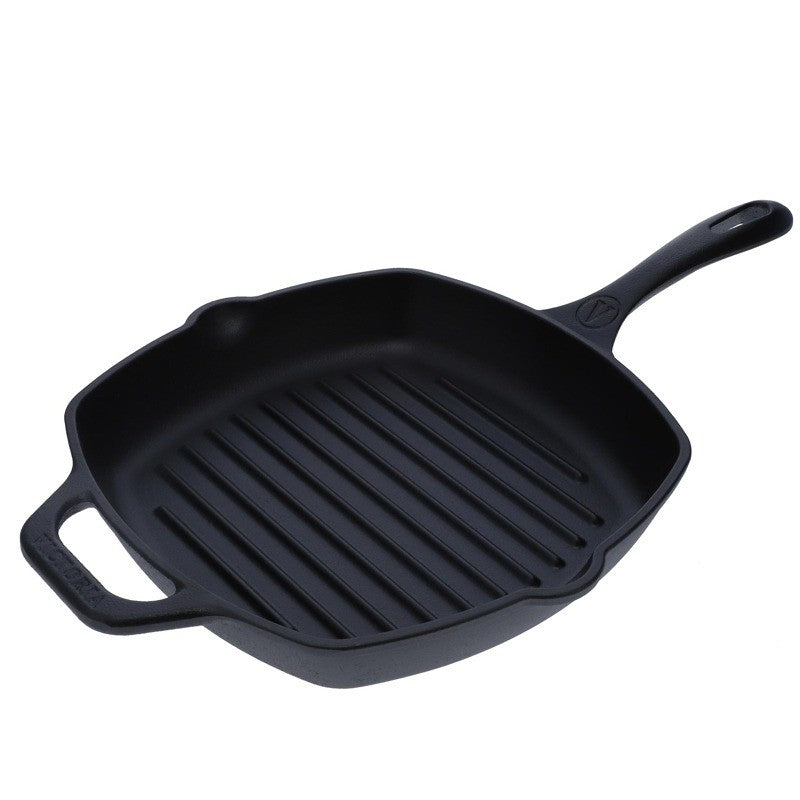 Victoria Cast Iron Grill Pan 10"