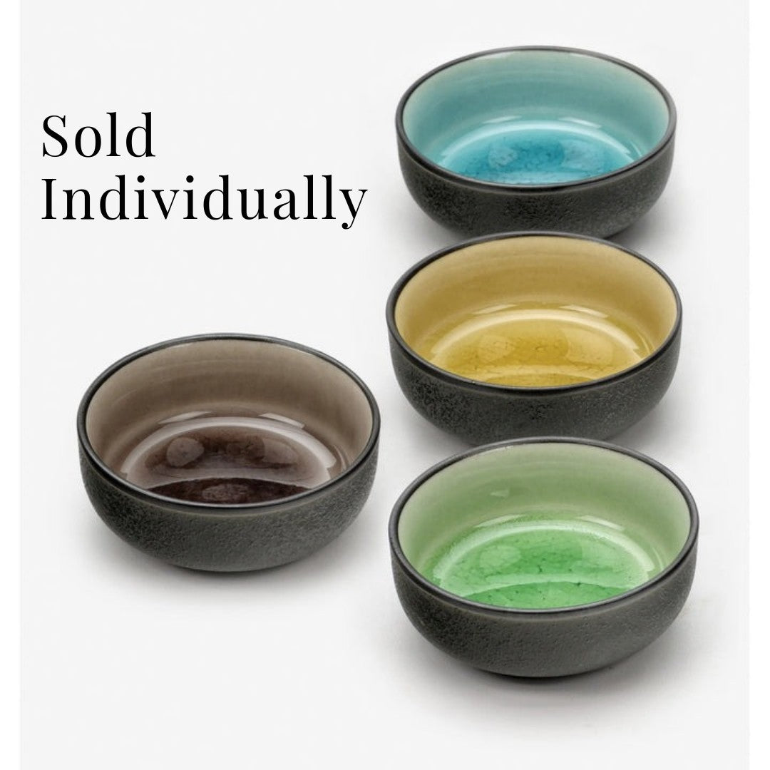 RSVP Crackle Sauce Bowl 3" - Each