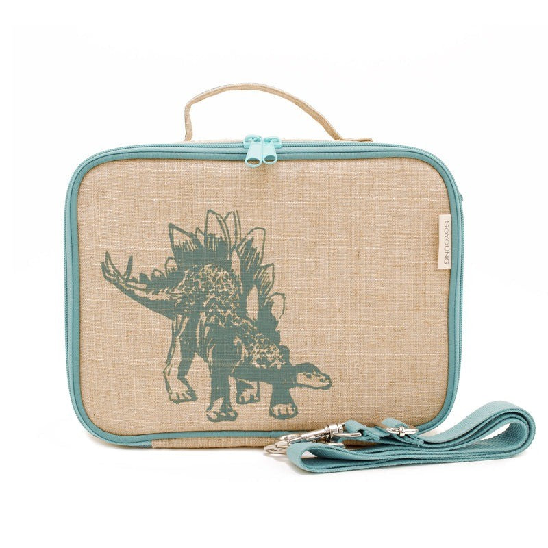 SoYoung Lunch Box Green Stegosaurus