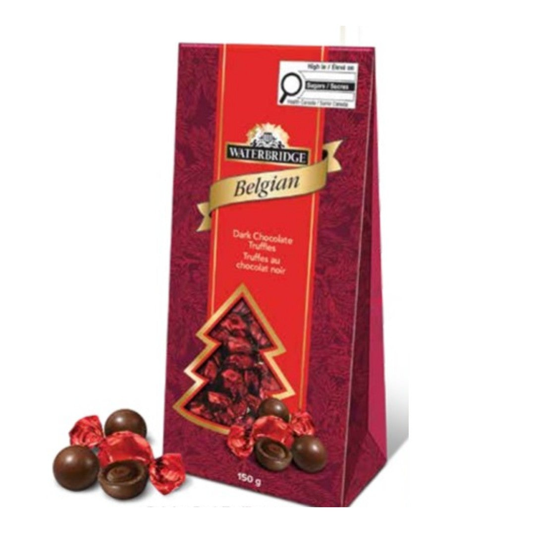 Waterbridge Christmas Dark Chocolate Truffles 150g