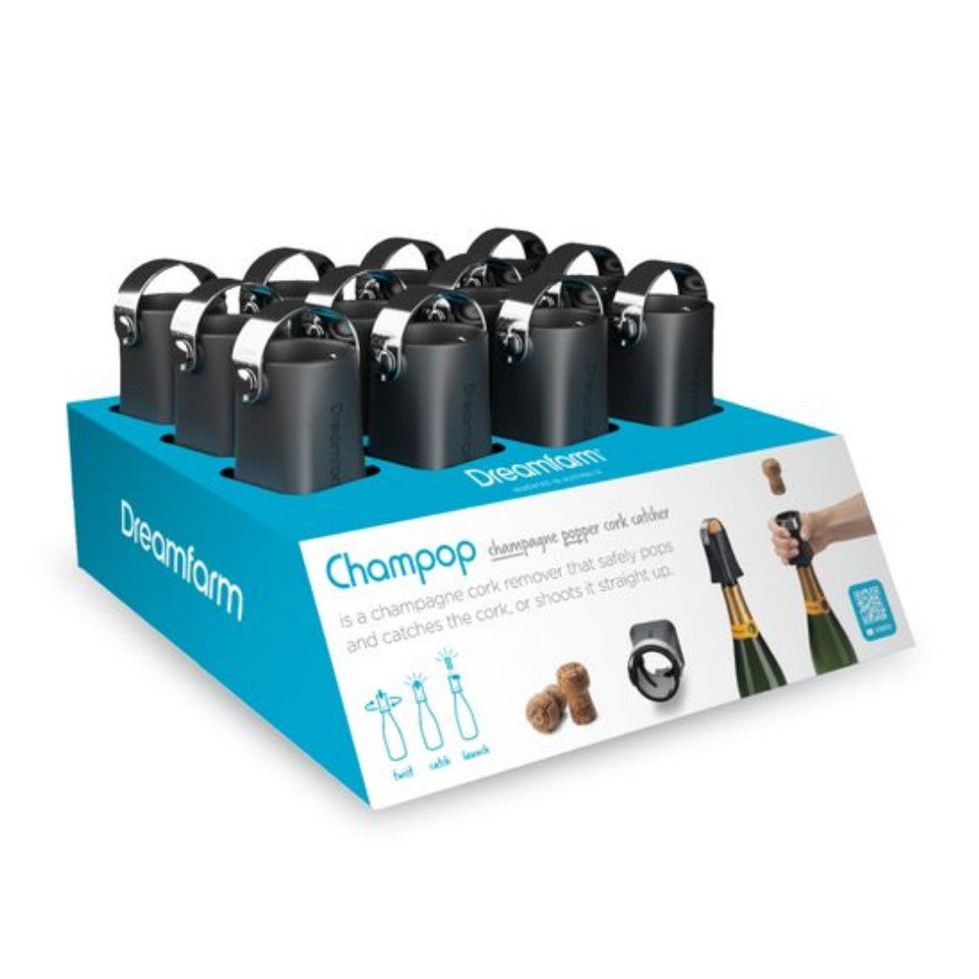 Dreamfarm ChamPop Champagne Popper + Cork Catcher