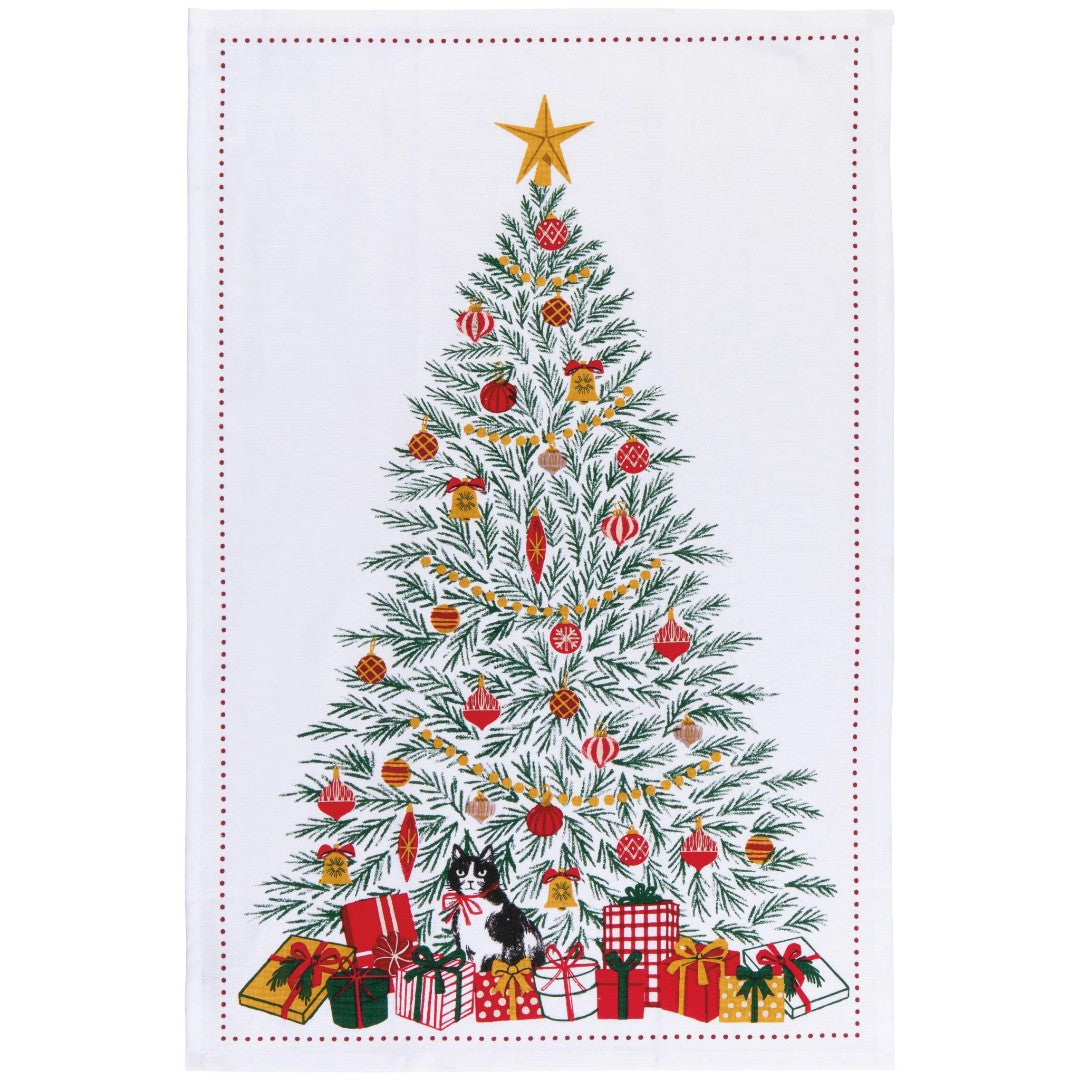 Now Designs Christmas Tea Towel - Festive Fir
