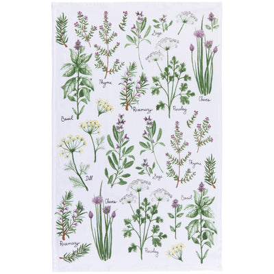 Now Designs Tea Towel Fresh Herbs