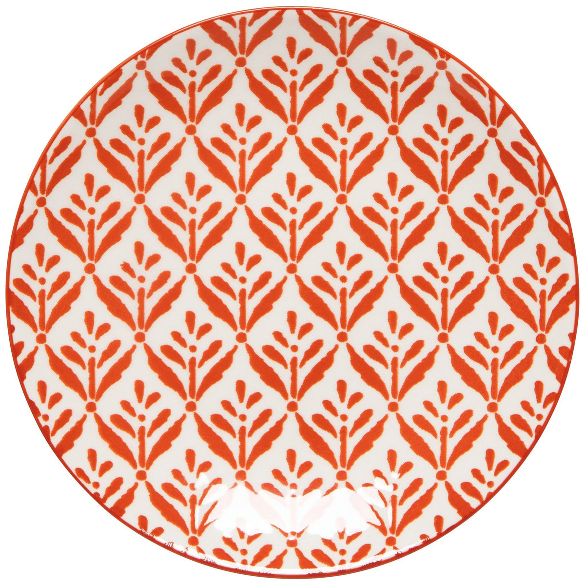 Now Designs Appetizer Plate 6" Copper Leaves