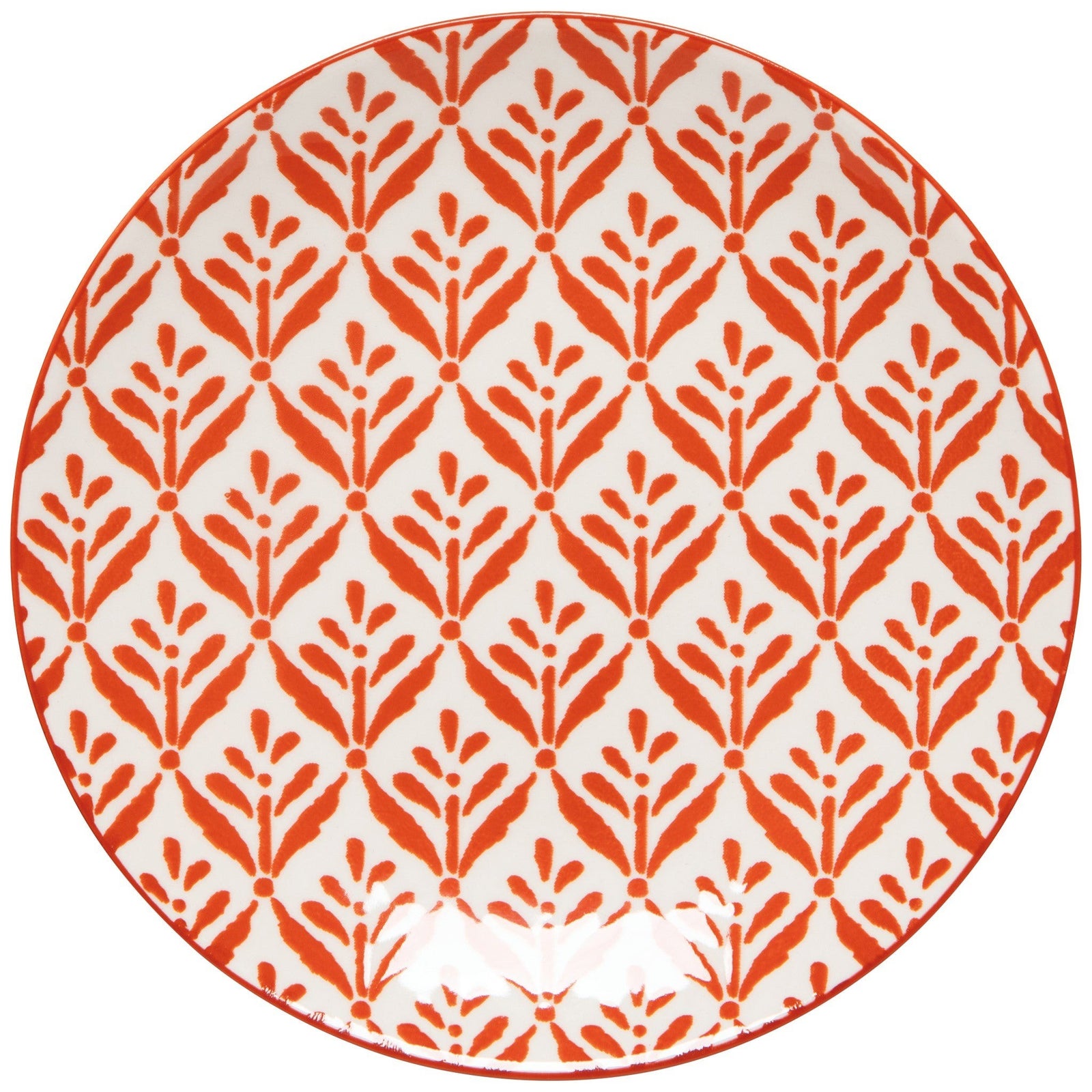 Now Designs Appetizer Plate 6" Copper Leaves