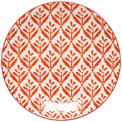 Now Designs Appetizer Plate 6" Copper Leaves