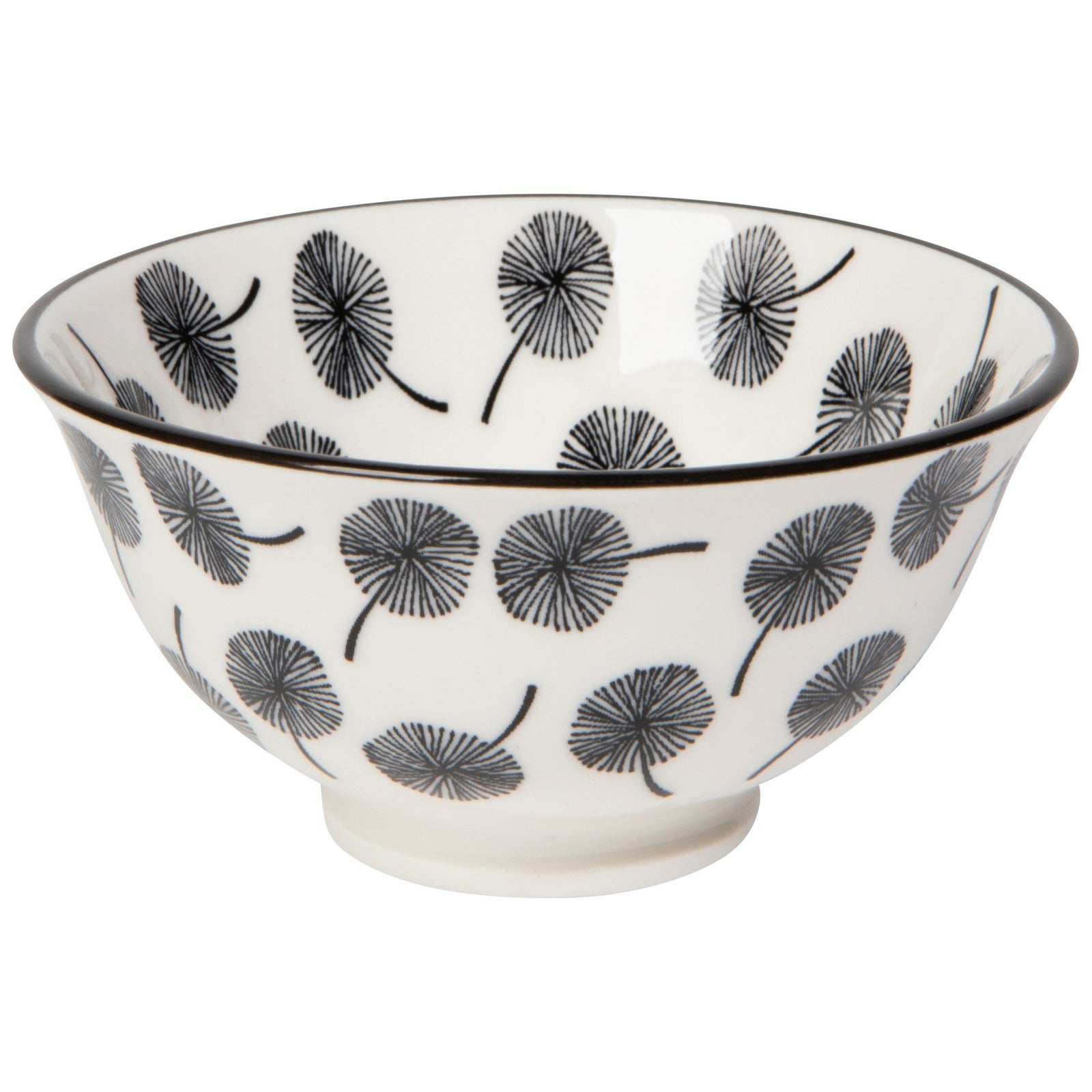 Now Designs 3.5" Condiment Bowl Grey Dandelion