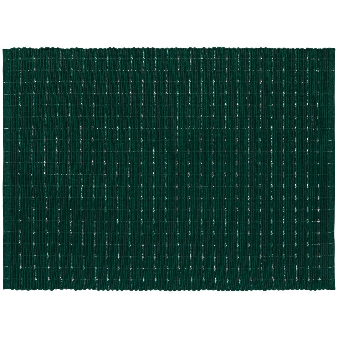 Now Designs Green & Silver Spruce Christmas Placemat