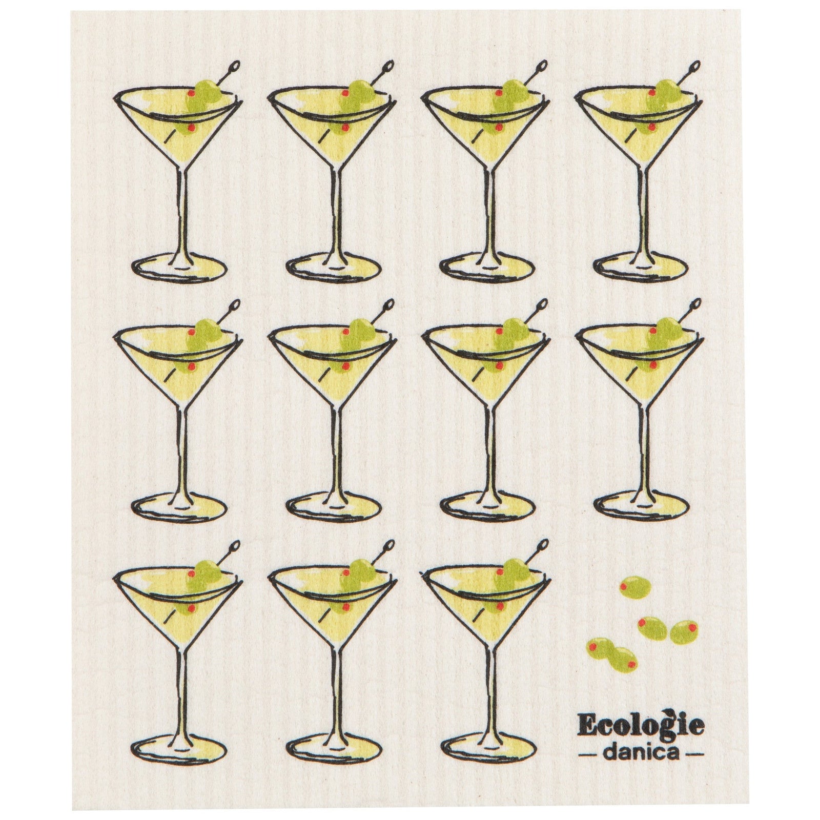 Now Designs Swedish Dish Cloth Martini
