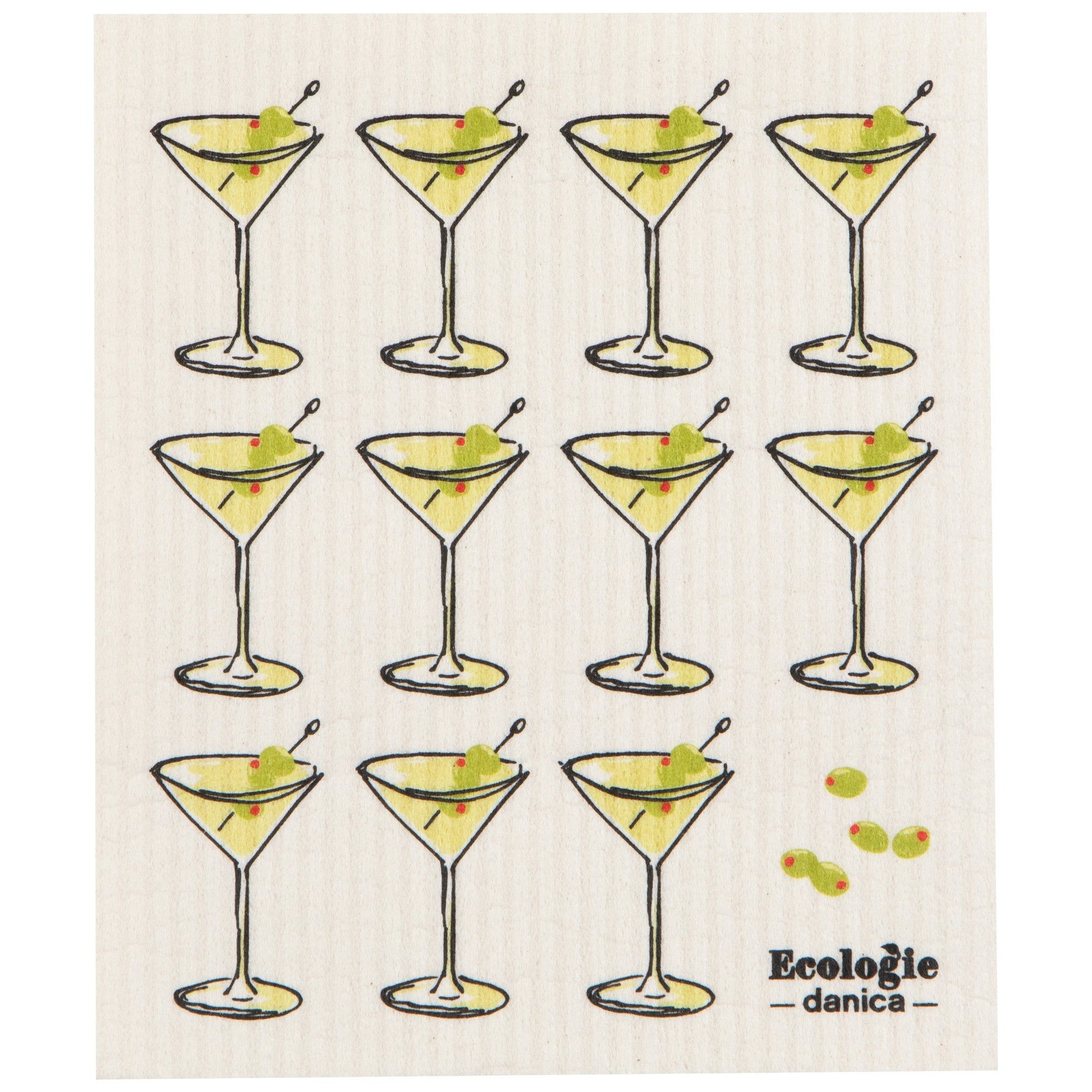 Now Designs Swedish Dish Cloth Martini