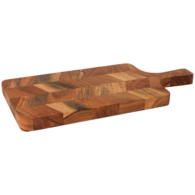 Danica Acacia Chevron Serving Board 7" x 15"