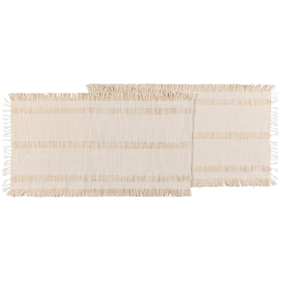 Danica Table Runner 72" Ivory