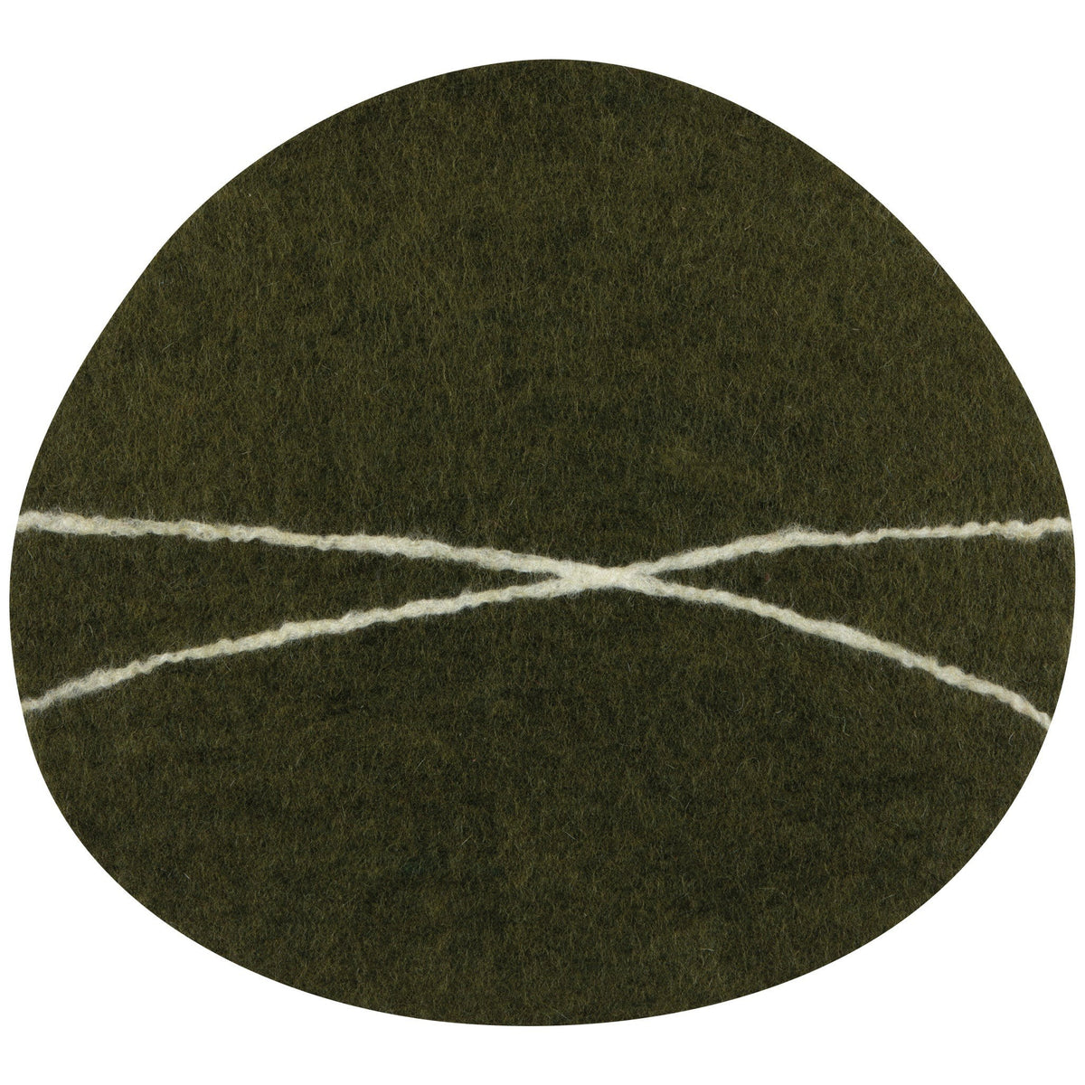 Danica Placemat 16" Striato Olive Branch