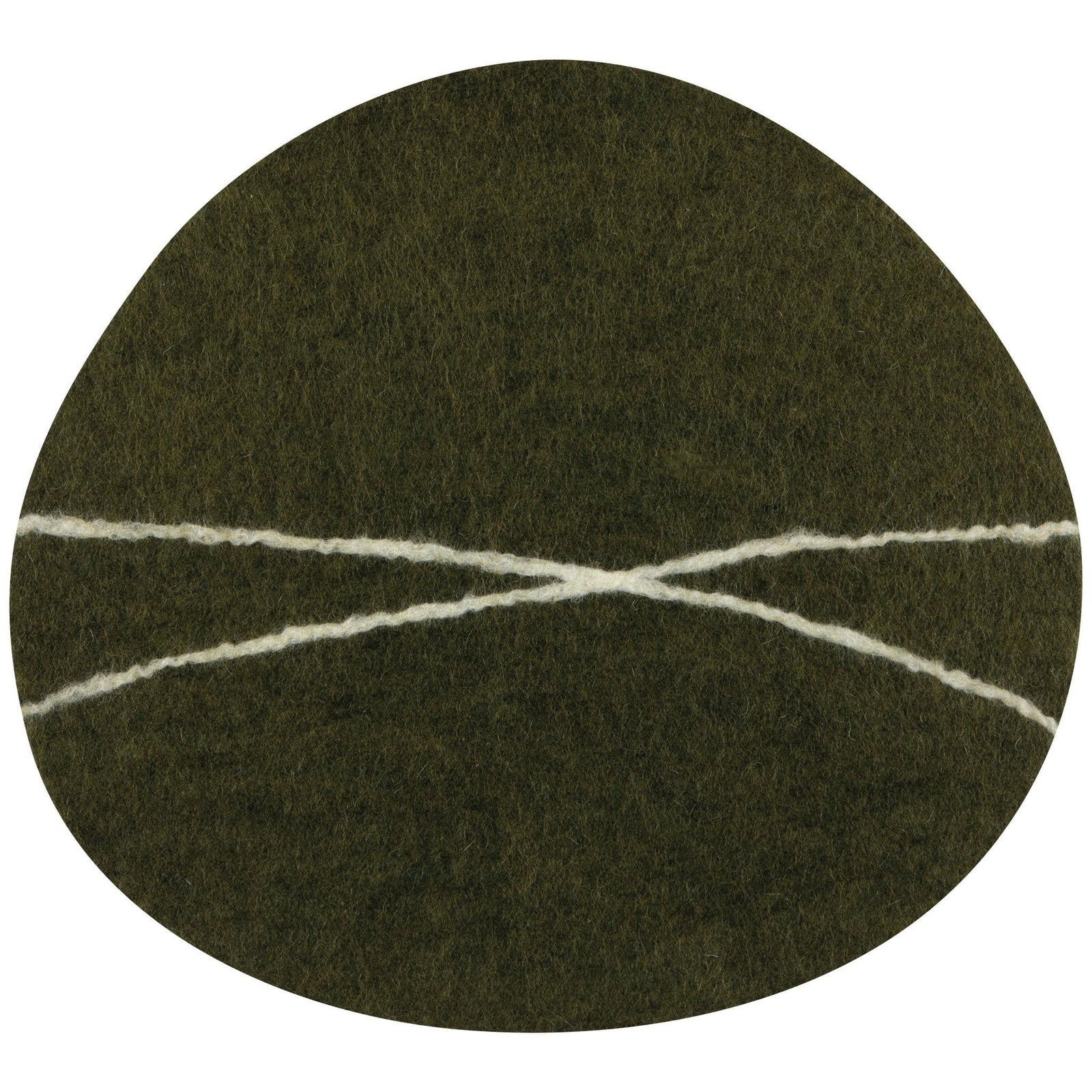 Danica Placemat 16" Striato Olive Branch