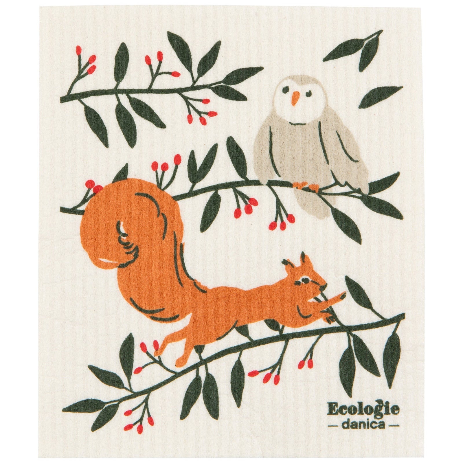 Now Designs Christmas Swedish Dish Cloth Festive Fete