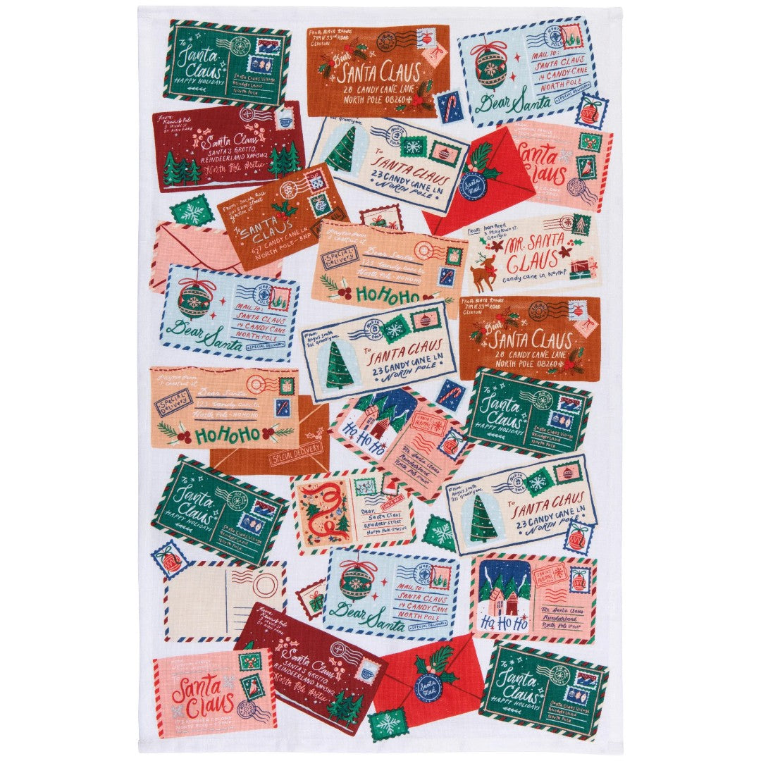 Danica Christmas Tea Towel - Santa Mail