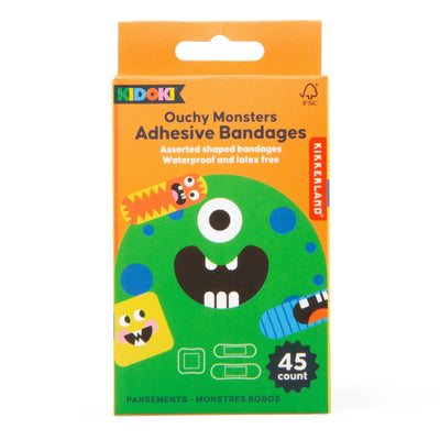 Kikkerlan Kidoki Ouchy Friends Adhesive Bandages