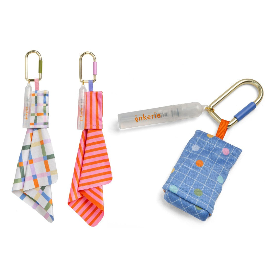 Kikkerland Inkerie On-The-Go Lens &amp; Screen Cleaner Kit