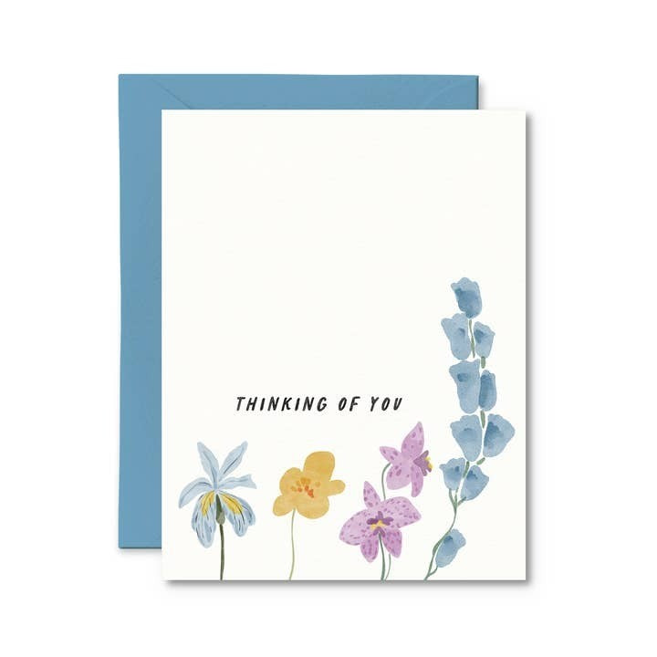 Pretty By Her Get Well Card - Thinking Of You