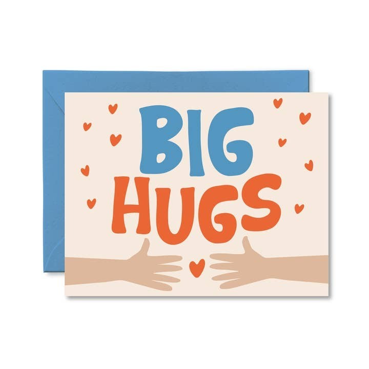 Pretty By Her Get Well Card - Big Hugs