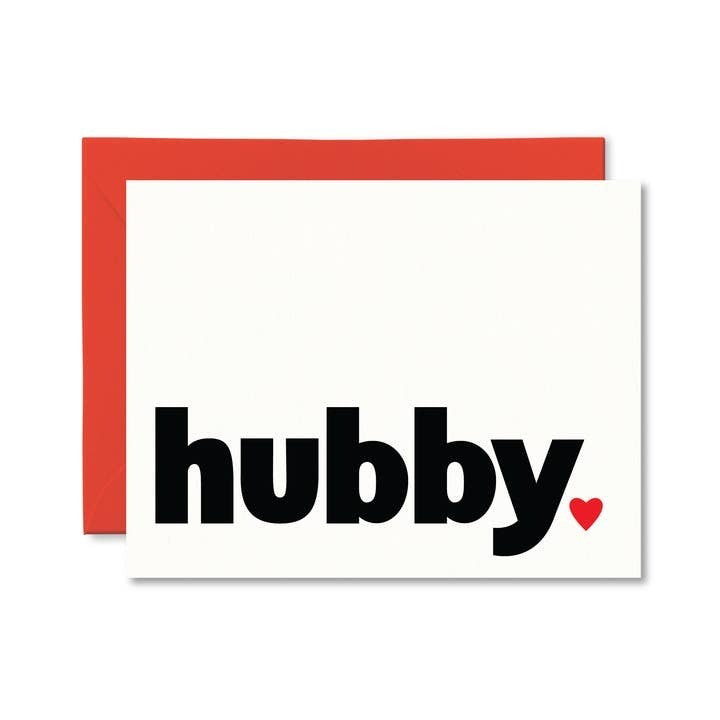 Pretty By Her Love You Card - Hubby