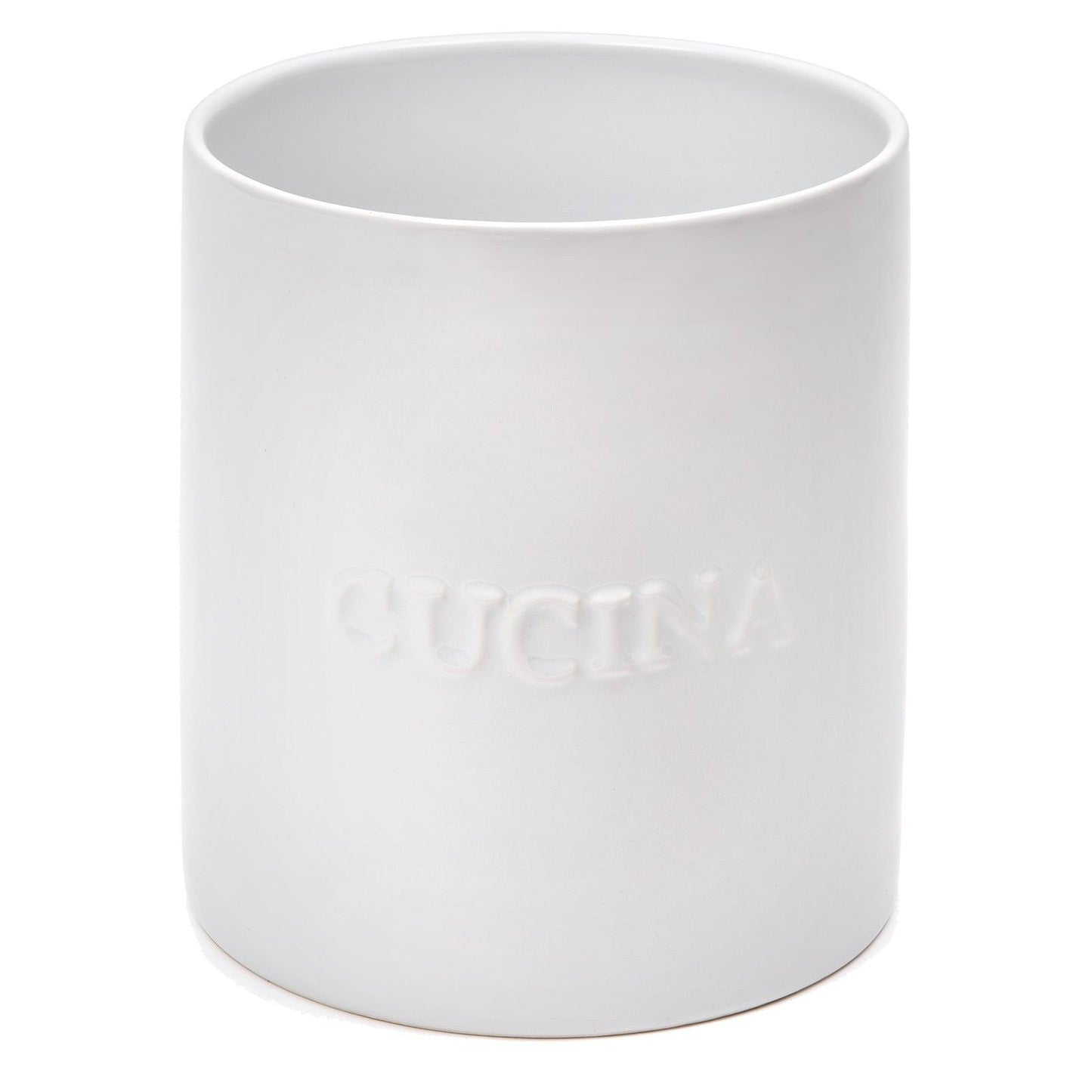 Sara Cucina White Utensil Crock