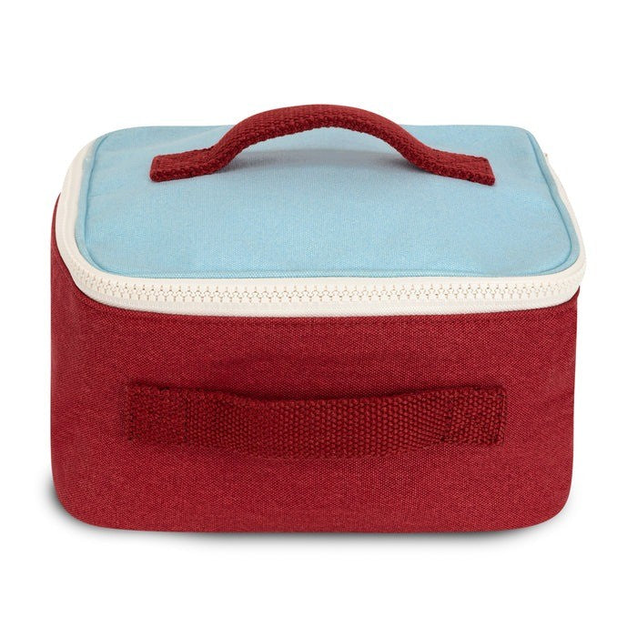 Fluf Insulated Square Lunch Bag - Chili Pepper Sky