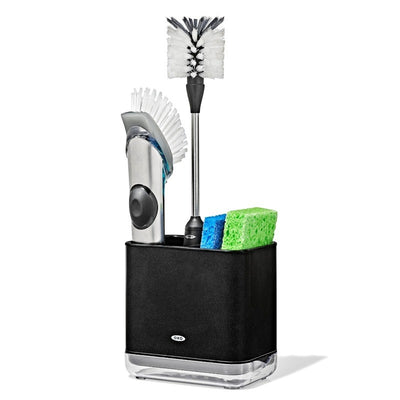 OXO Good Grips Black Stainless Steel Sink Caddy