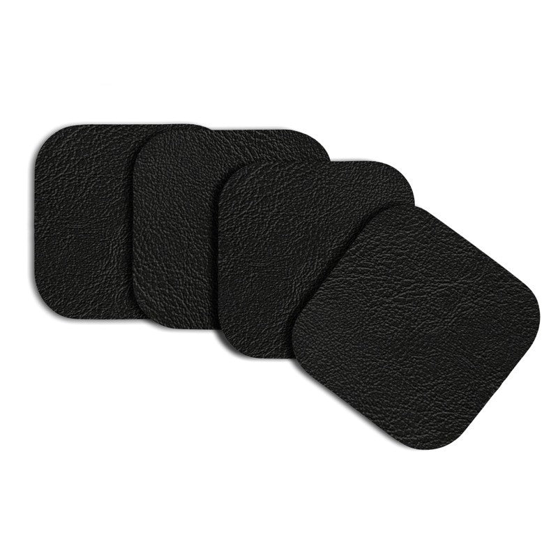 Natural Living Bauhaus Square Coaster - Black - iQ living
