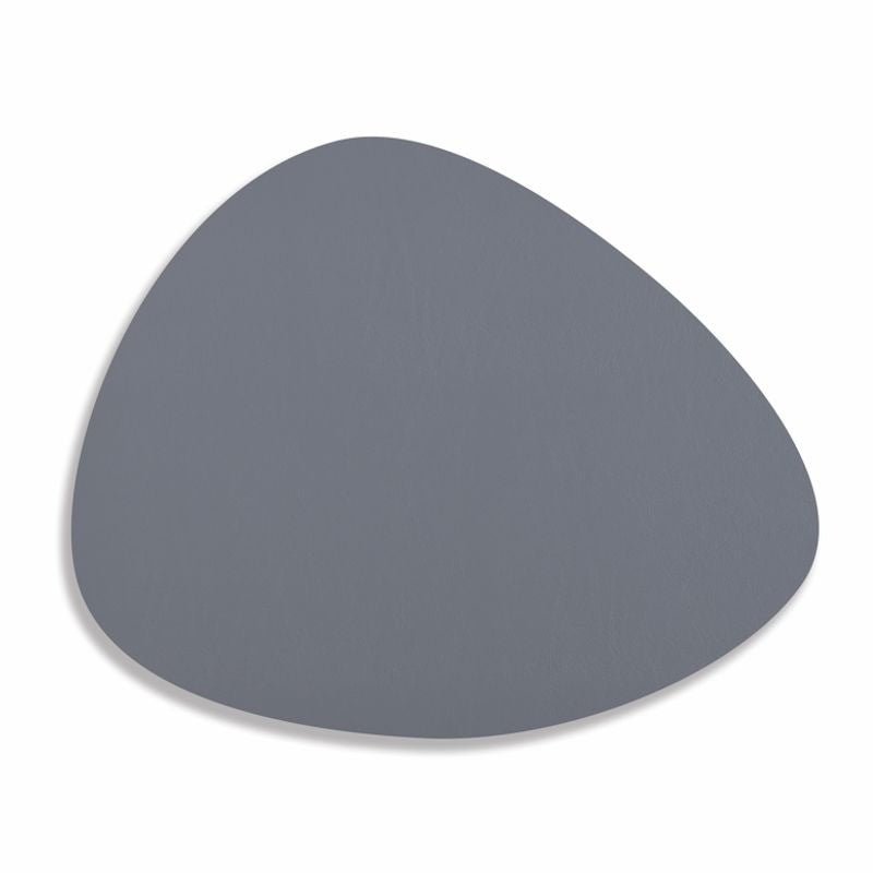 Natural Living Bauhaus Round Placemat 17" - Blue